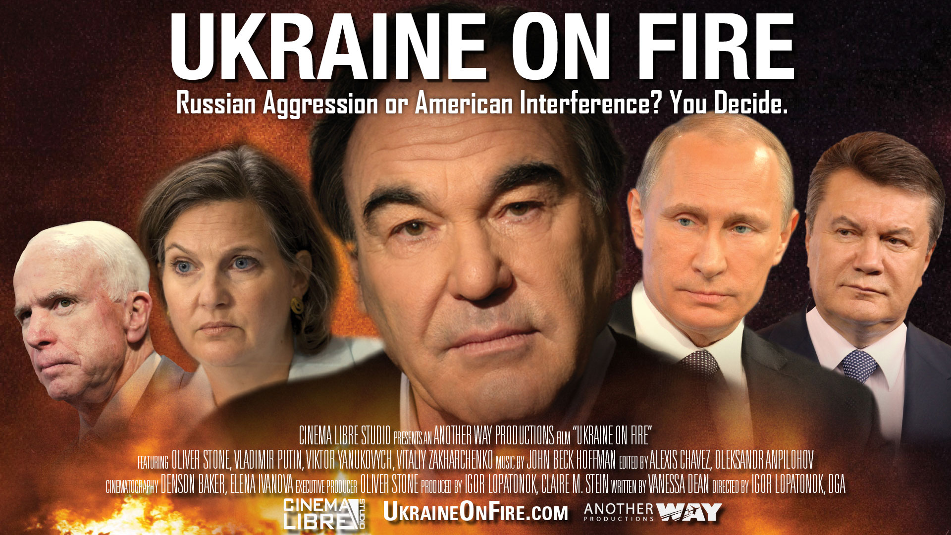 Click to purchase Ukraine on Fire